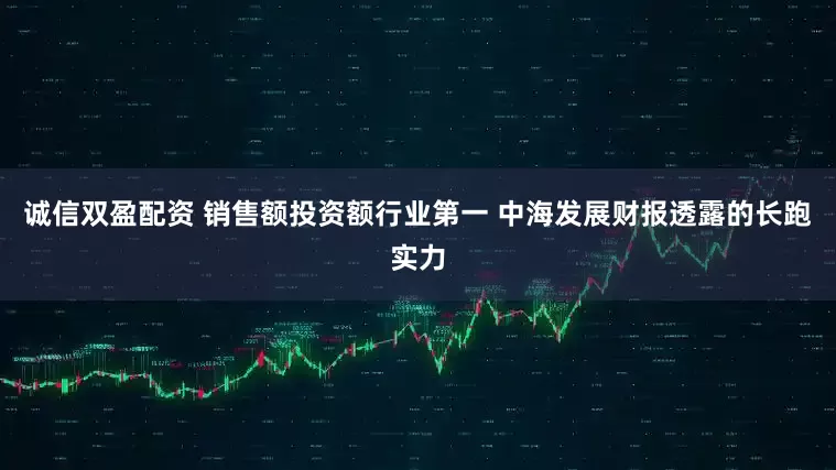 诚信双盈配资 销售额投资额行业第一 中海发展财报透露的长跑实力